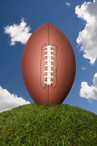istock American football and white clouds 114251818