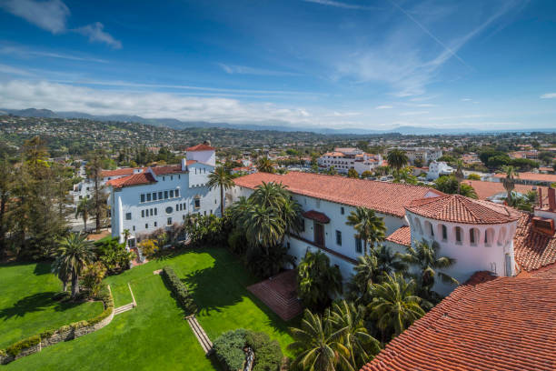 istock Historic Downtown Santa Barbara, California. 1142525236