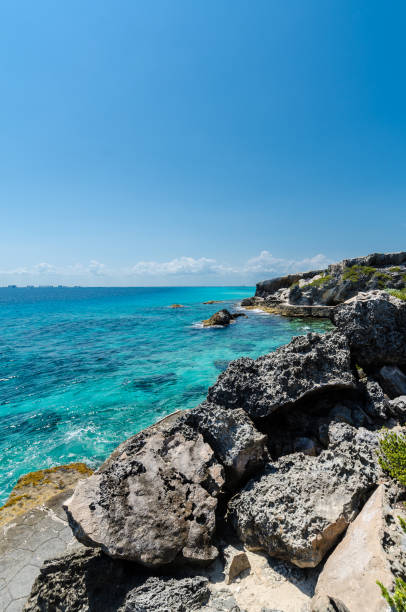 istock Scenic view from the cliffs of Isla Mujeres 1142528954