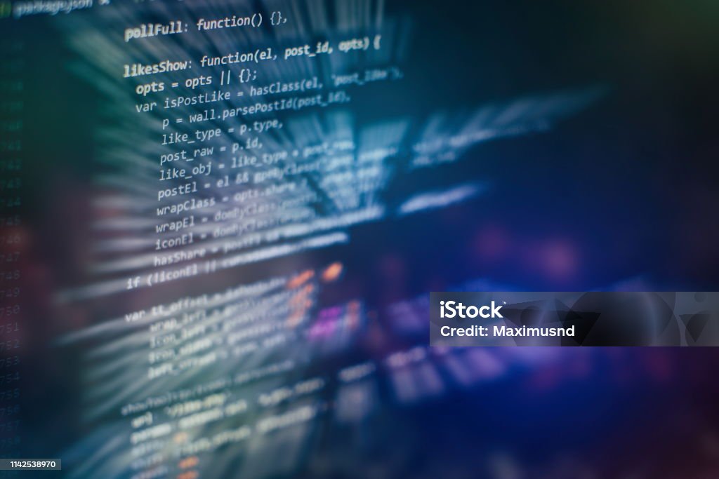 Developer Programming Code Abstract Computer Script Code Programming ...