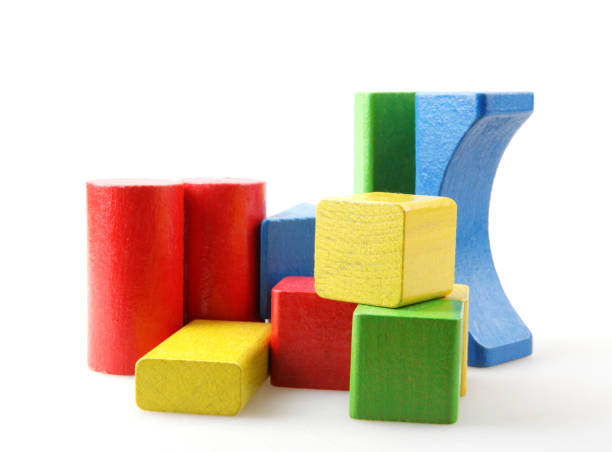 istock Studio Shot Of Colorful Toy Blocks 1142551587