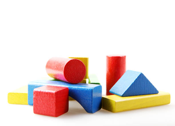 istock Studio Shot Of Colorful Toy Blocks 1142551596