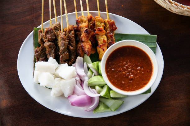 istock A plate of satay 1142553261