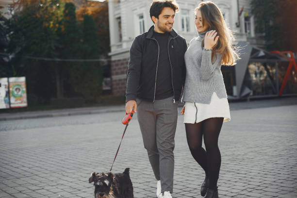 istock Beautiful couple spend time in a summer city 1142554097