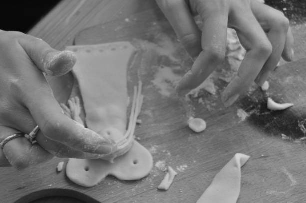istock Plastic products. Kitchen work. Crafts and manufacturing. Cooking and baking. 1142554591