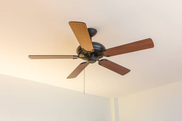 istock Electric vintage ceiling fan 1142555599