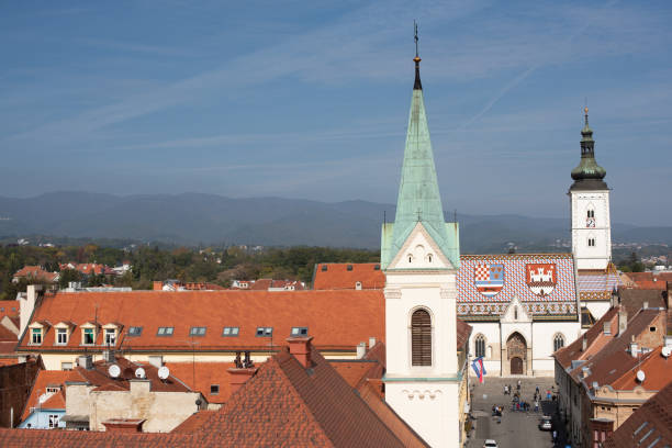 istock St Mark's Church in Zagreb 1142557513
