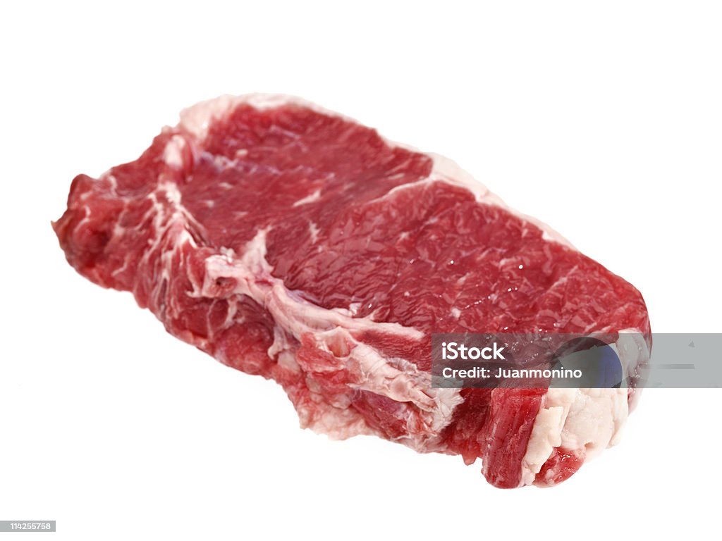 Raw Steak de New York - Photo de Bifteck Delmonico libre de droits