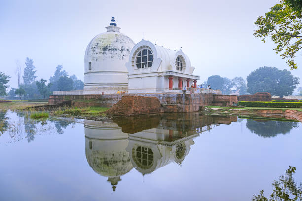 Parinirvana Stupa and temple, Kushinagar, India