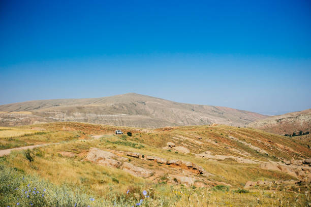 istock Vehicle travelling through countryside 1142561272