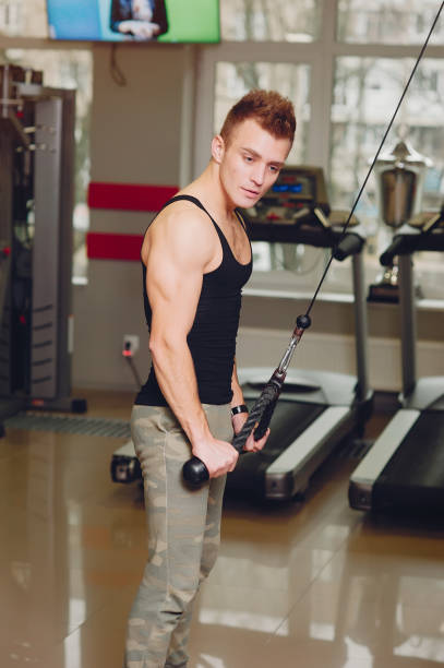 istock Sports manl in a gym 1142561748