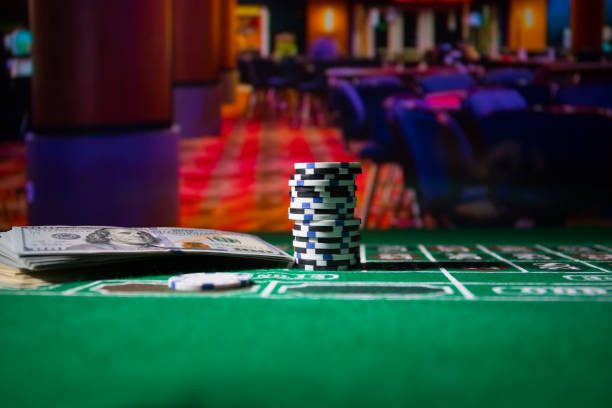 istock Casino element isolation on the colorful, Slot machine, Roulette while, Dice, Casino chip - image 1142572028