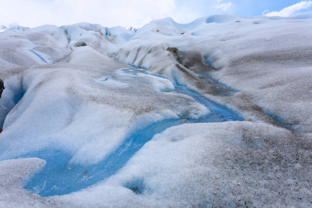 istock Perito Moreno glacier ice formations detail view 1142577152