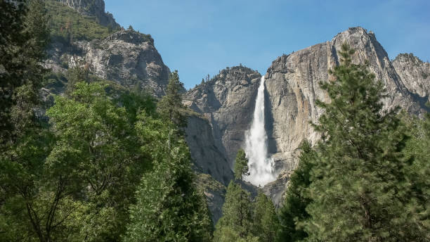 istock the top section of yosemite falls during spring runoff 1142581886