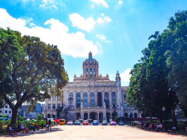 muzeum la revolucion, hawana, kuba - castro street zdjęcia i obrazy z banku zdjęć