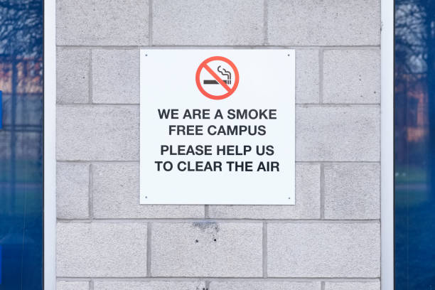 istock No smoking at college campus university school sign for students create smoke free environment air 1142589888