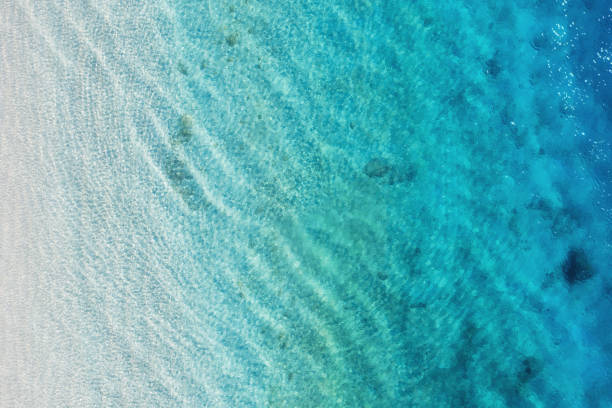 istock Coast as a background from top view. Turquoise water background from top view. Summer seascape from air. Gili Meno island, Indonesia. Travel - image 1142592105