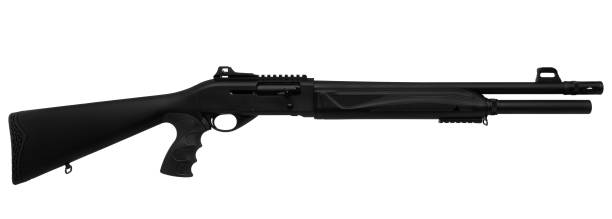 istock Shotgun isolated on white background 1142594137