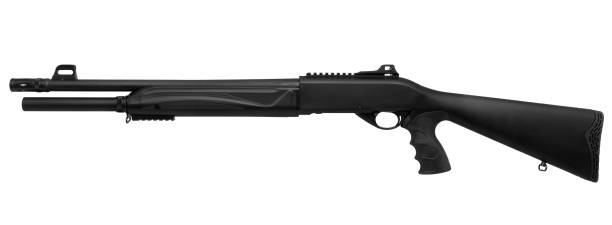 istock Shotgun isolated on white background 1142594150