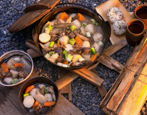 istock Imonikai Yamagata Prefecture Local cuisine 1142596518