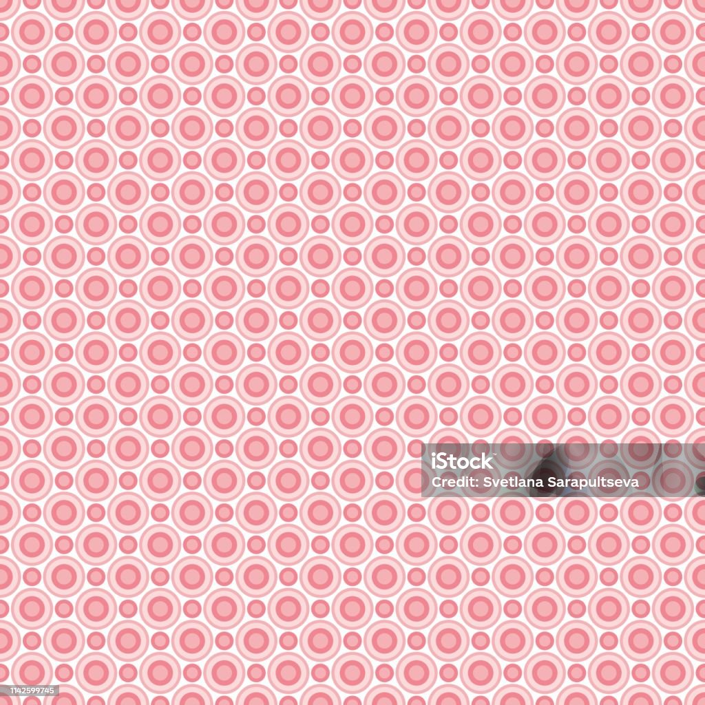 Ilustración de Patrón Sin Costuras De Círculos Rosados Abstractos Para Telas Fondos De Pantalla Manteles Estampados Y Diseños Archivo Eps y más Vectores Libres de Derechos de A cuadros - iStock Ilustración de Patrón Sin Costuras De Círculos Rosados Abstractos Para Telas Fondos De Pantalla Manteles Estampados Y Diseños Archivo Eps y más Vectores Libres de Derechos de A cuadros - iStock