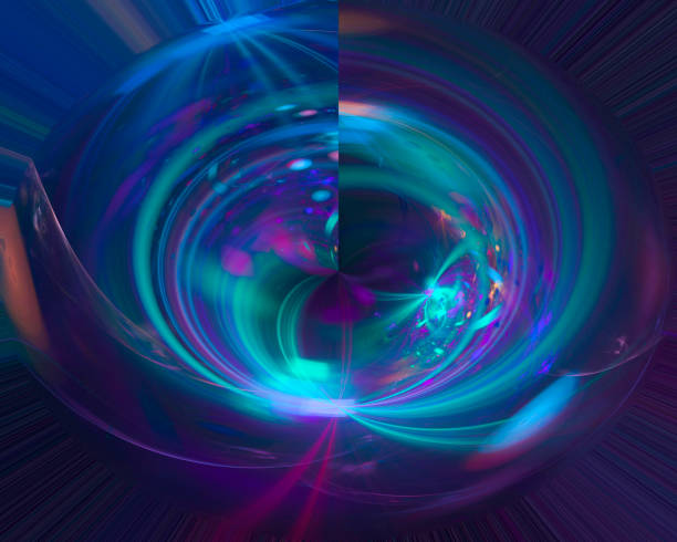 istock abstract digital fractal, fantasy design imagination ornament 1142612064