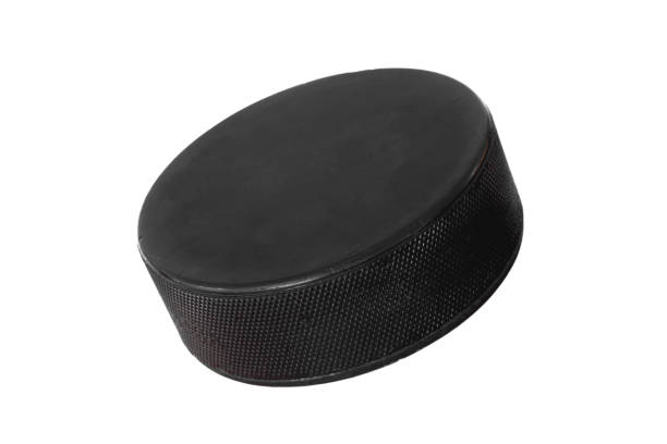 hockey puck - winter sport team sport hockey puck sport stock-fotos und bilder