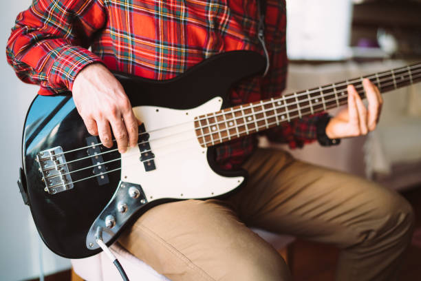 istock Bass Guitar Player 1142616827