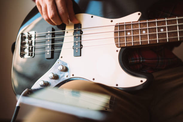 istock Bass Guitar Player 1142618028