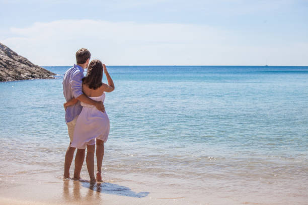 istock Couple at seaside 1142618214