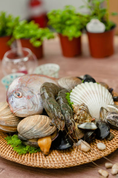 istock Delicious Seafood Cooking Material 1142618644