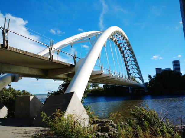 istock Close up of bridge in Burlington 1142620606