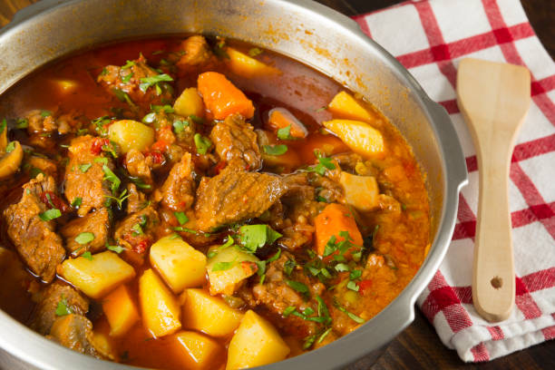 istock Stew veal with potatoes 1142623879