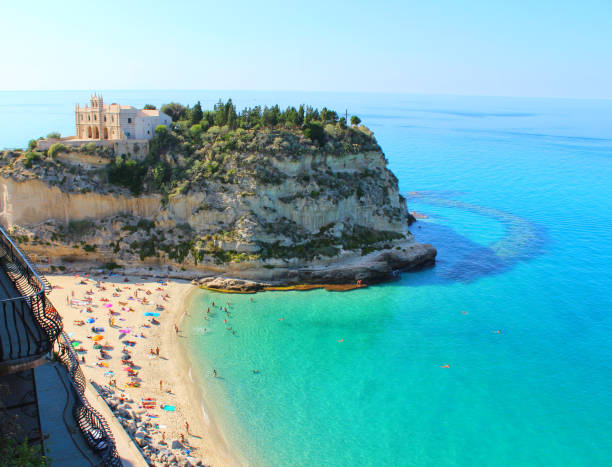 Tropea, Calabria, Italy Tropea, Calabria, Italy fishing village photos stock pictures, royalty-free photos & images