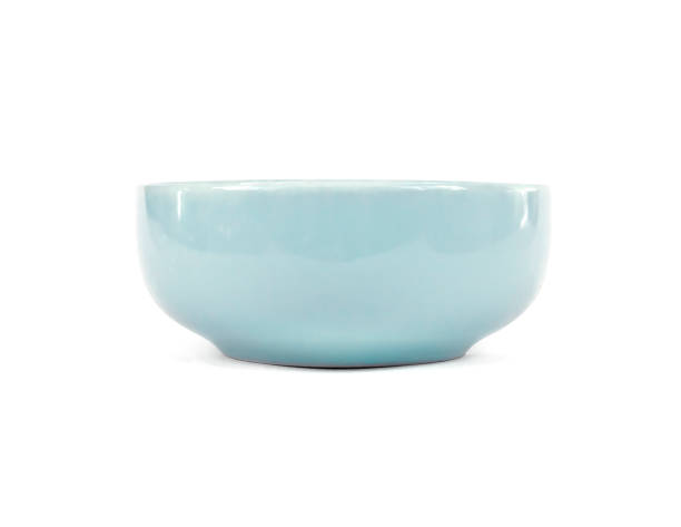 istock Ceramic bowl isolated on white background with clipping path 1142628747