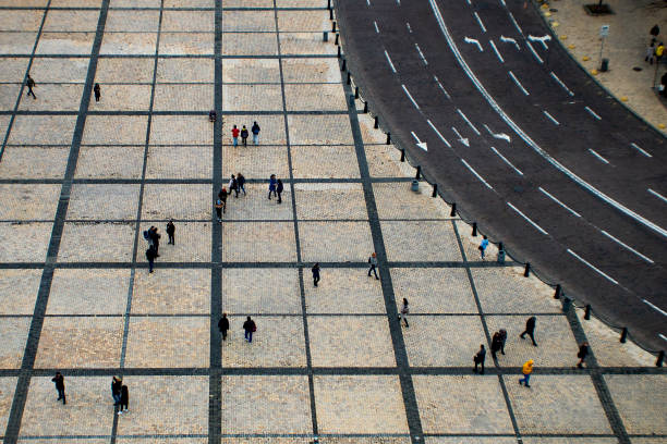 istock Square Santa Sophia in Kiev top view 1142630456