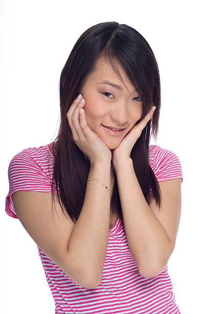 istock Shy Asian girl 114263547