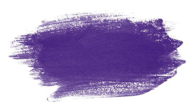 istock stain with watercolor magenta paint 1142642746