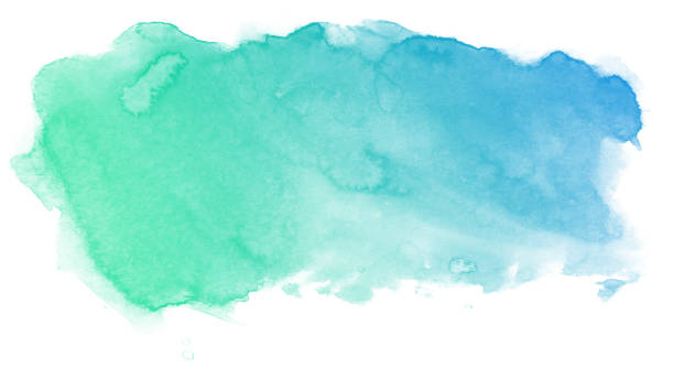istock blue watercolor stain 1142643411