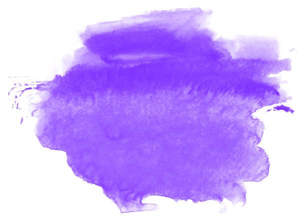 istock stain with watercolor magenta paint 1142643461
