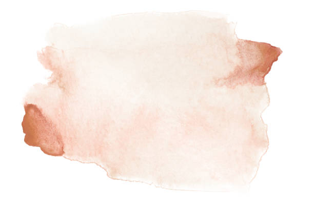 istock orange watercolor stain 1142643470