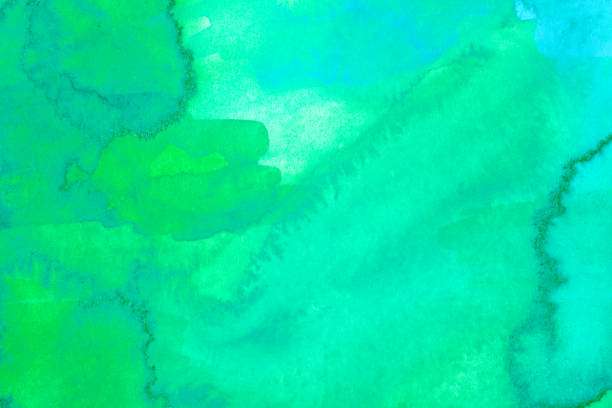 istock green watercolor stain 1142643478