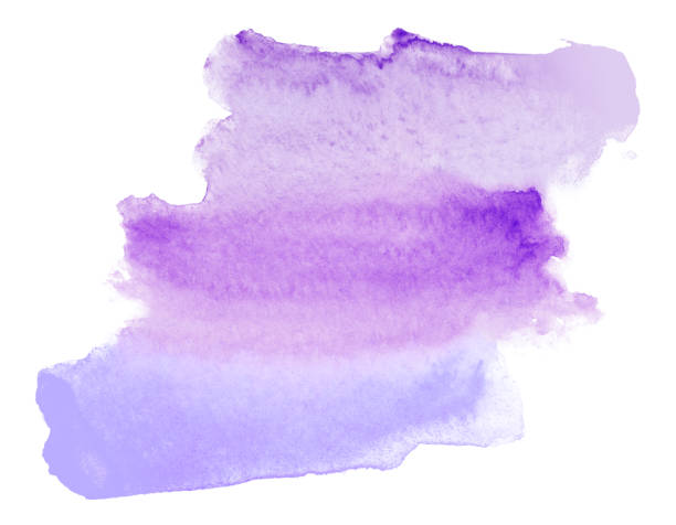 istock stain with watercolor magenta paint 1142643484