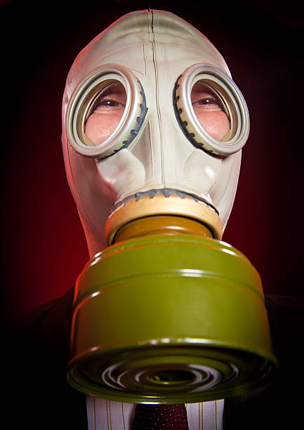 istock person in a gas mask 114264544
