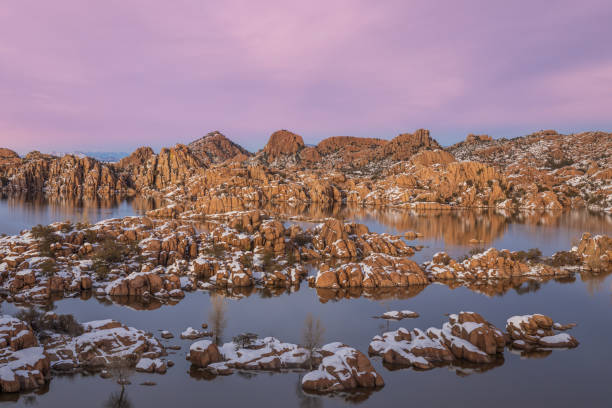 istock Winter at Watson Lake Prescott Arizona 1142653005