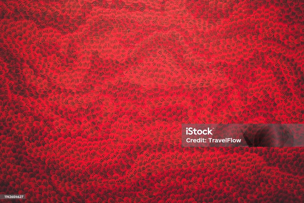 Red Dots Pattern Stock Photo - Download Image Now - Abstract, Ancient ...