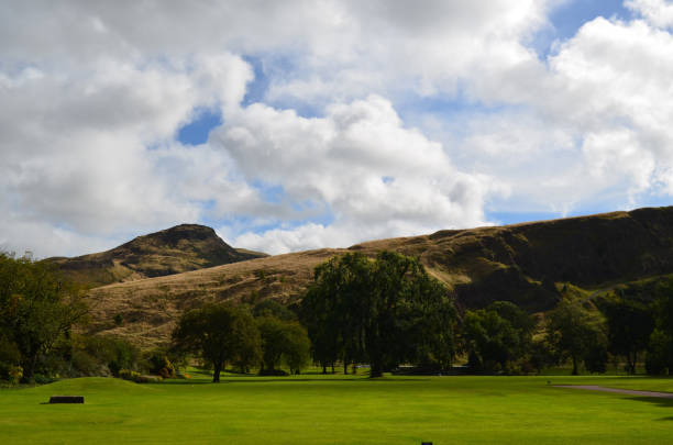 istock Hike Up to Arthur's Seat in Scotland 1142656855