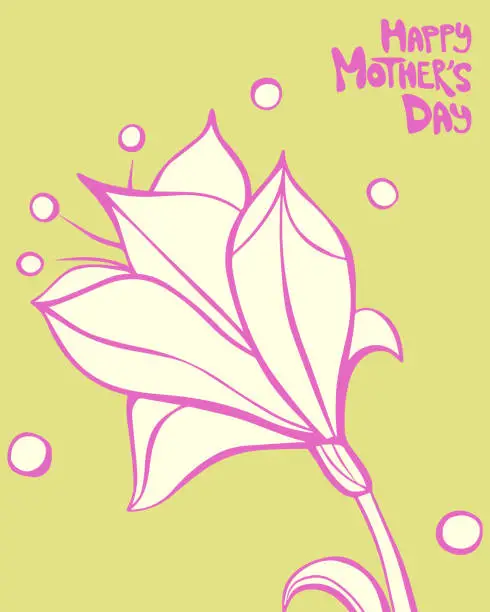 Vector illustration of Mother's day
