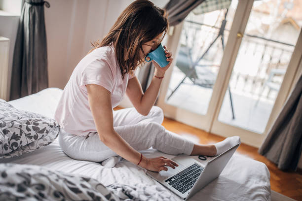 istock Cozy morning with cup of coffee 1142660045