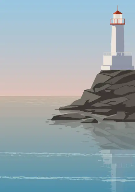 Vector illustration of Lighthouse